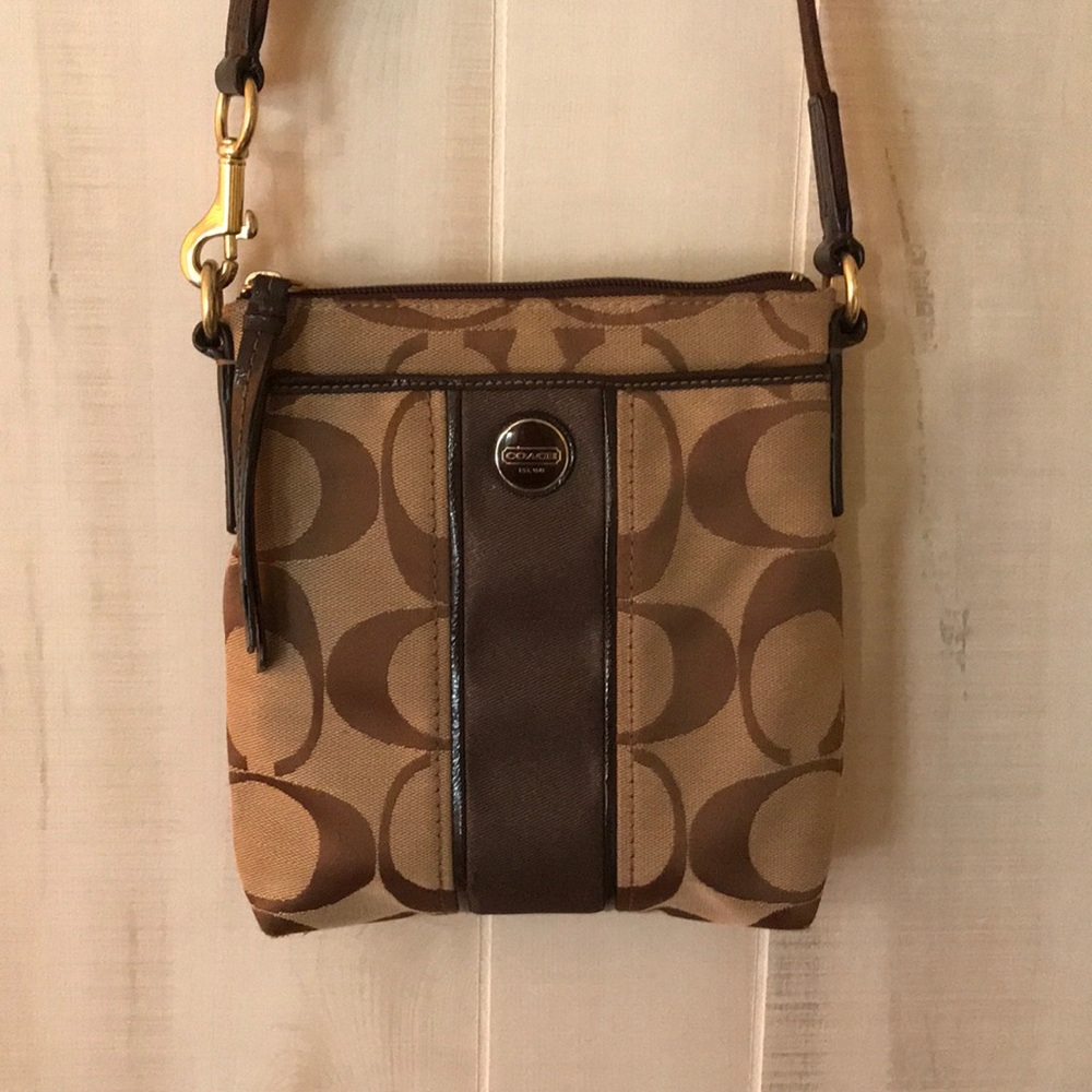 Coach Brown Cross body